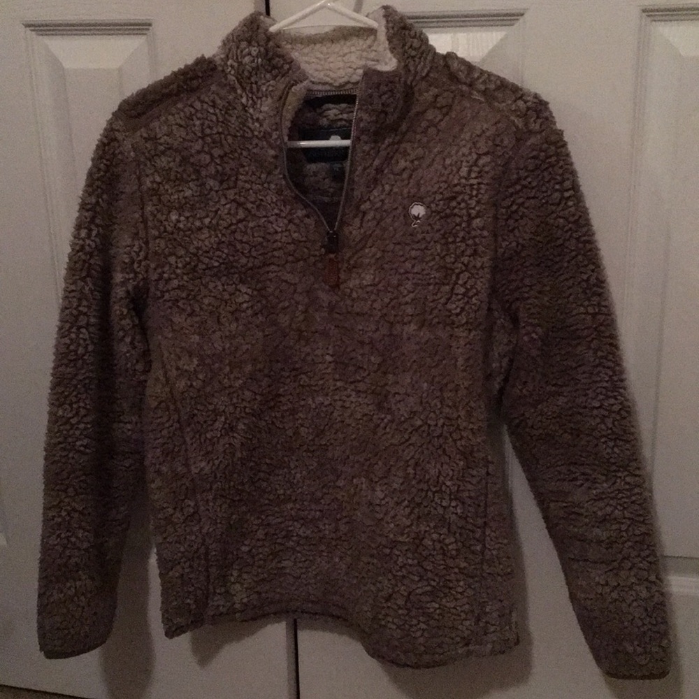 Southern Cotton Sherpa Pullover